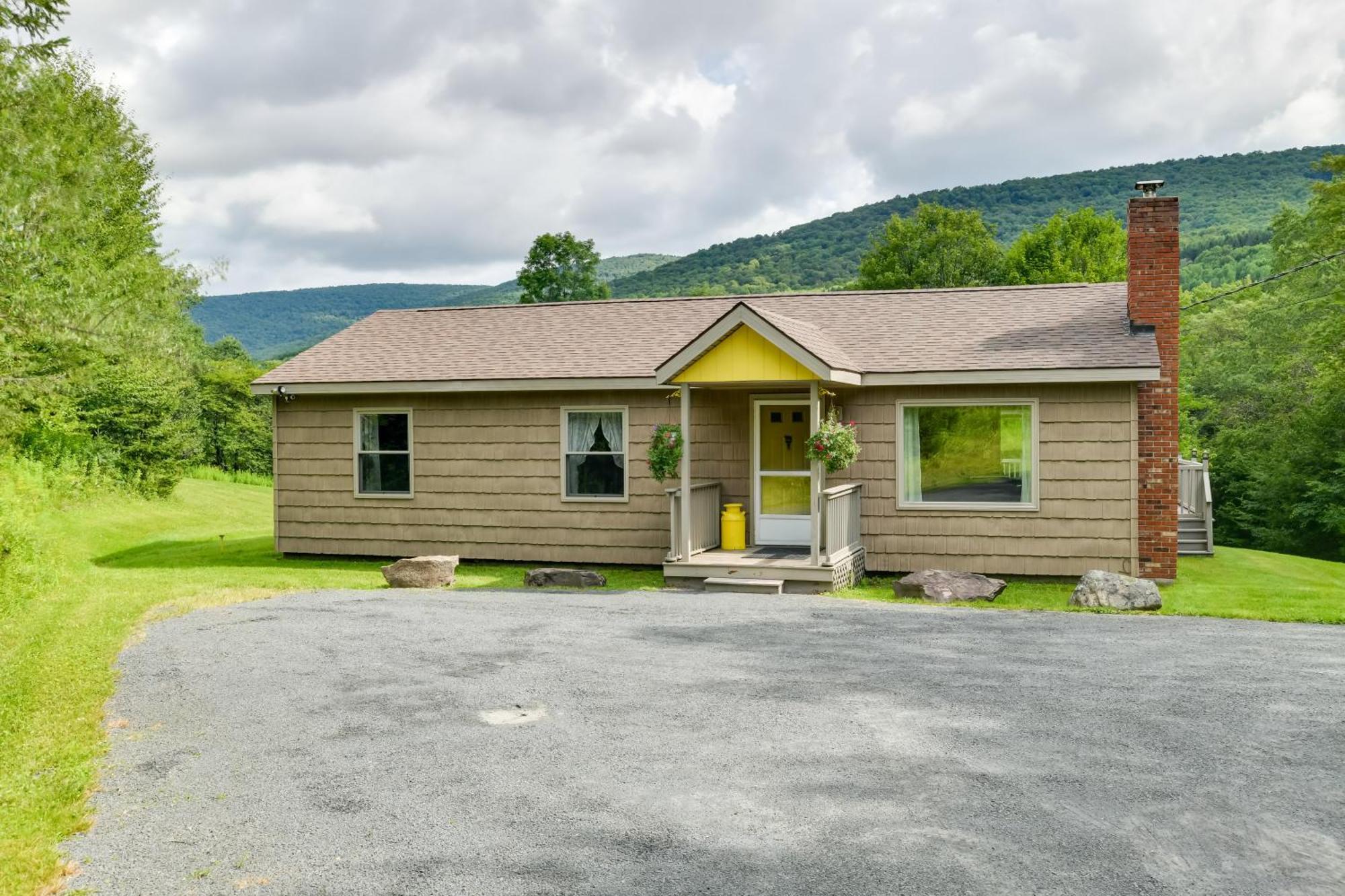 Quiet Catskills Getaway With Deck And Mtn Views New Kingston Exterior foto